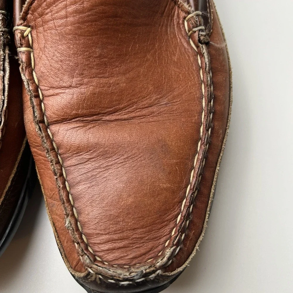 Allen Edmonds Brown Boulder Venetian Driving Moccasins 10.5 E